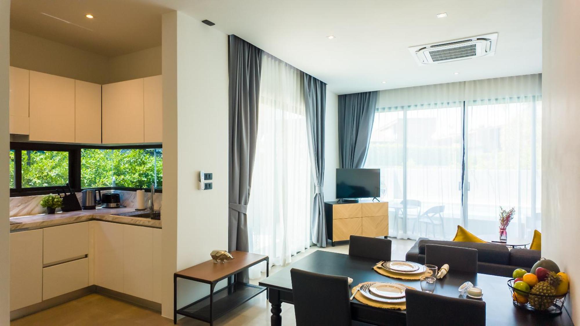 The Cozy Private Pool Villa Ban Suan  외부 사진